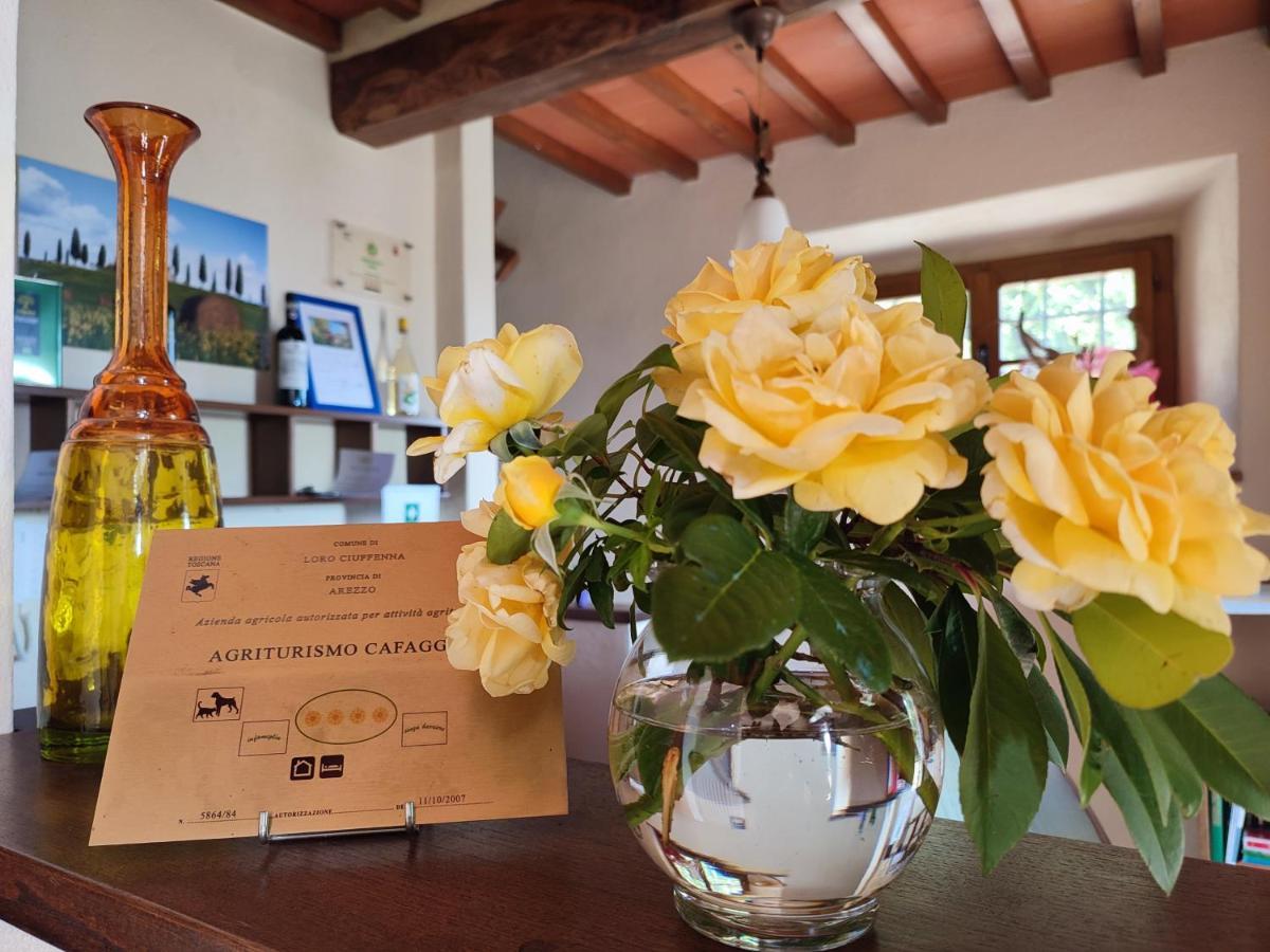 Agriturismo Cafaggio Primo Loro Ciuffenna Eksteriør bilde
